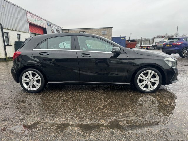 Mercedes-Benz A Class 1.5 A180d Sport Hatchback Euro 6 BT17NJX Black #5