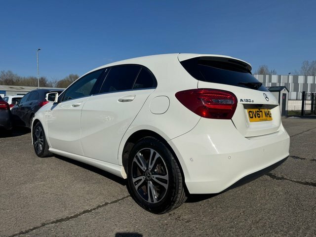 Mercedes-Benz A Class 1.5 A180d Se Executive Hatchback Manu OV67WHD White #6