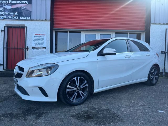 Mercedes-Benz A Class 1.5 A180d Se Executive Hatchback Manu OV67WHD White #2