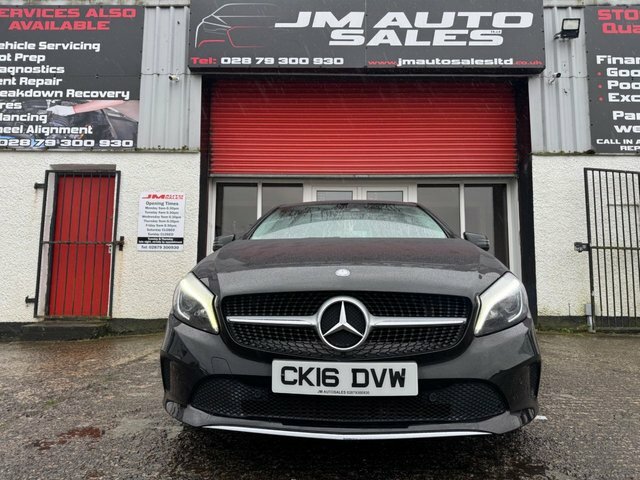 Mercedes-Benz A Class 1.5 A180d Sport Premium Hatchback Man CK16DVW Black #3