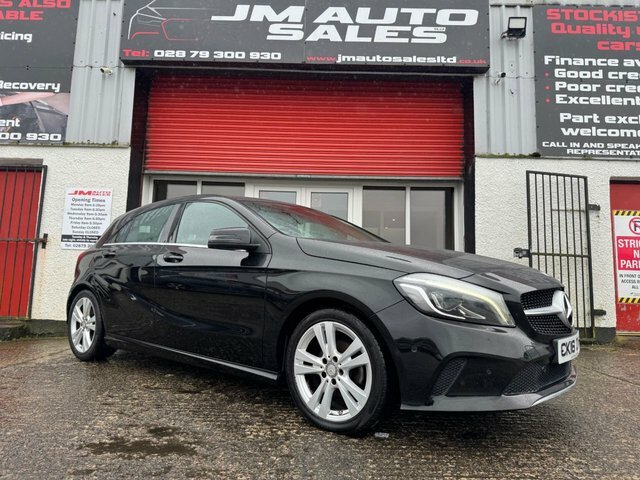 Mercedes-Benz A Class 1.5 A180d Sport Premium Hatchback Man Black