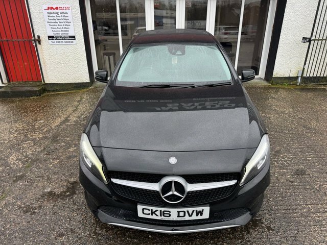 Mercedes-Benz A Class 1.5 A180d Sport Premium Hatchback Man CK16DVW Black #4