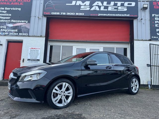 Mercedes-Benz A Class 1.5 A180d Sport Hatchback Euro 6 GH16KXB Black #2