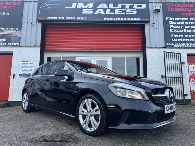 Mercedes-Benz A Class 1.5 A180d Sport Hatchback Euro 6 Black