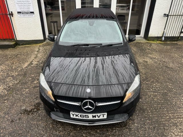 Mercedes-Benz A Class 1.5 A180d Se Hatchback Euro 6 S YK65WVT Black #3