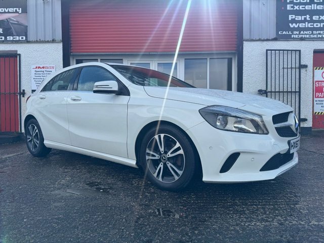Mercedes-Benz A Class 1.5 A180d Se Executive Hatchback Manu White