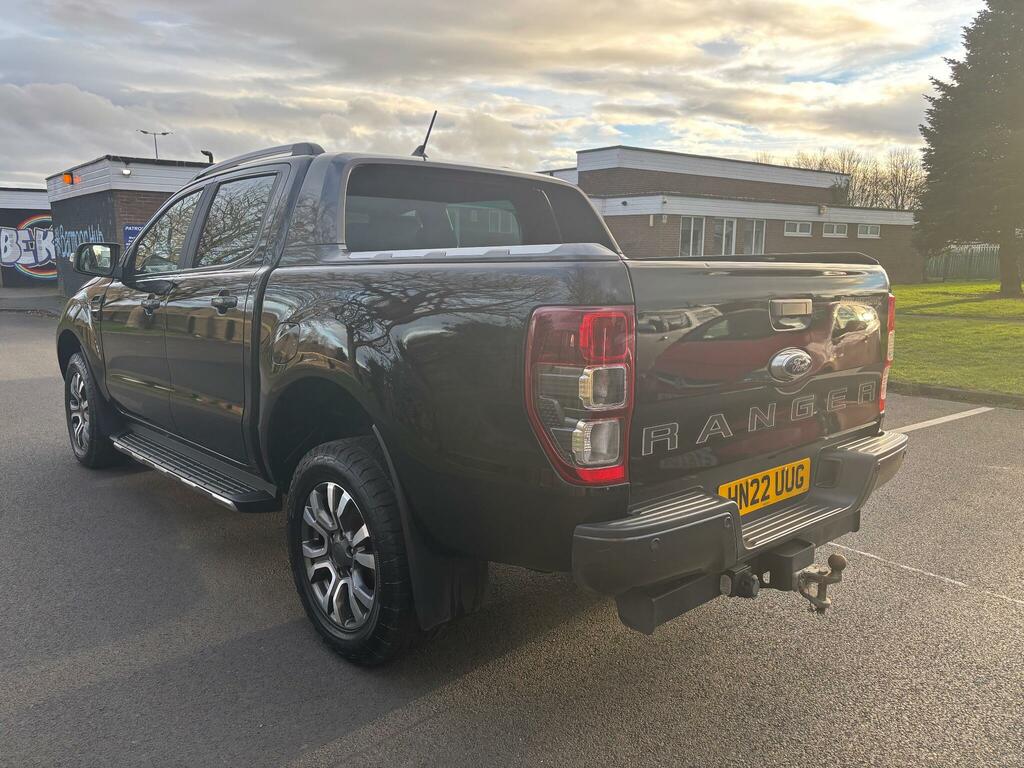 Ford Ranger 2.0 Ecoblue Wildtrak 4Wd Euro 6 Ss HN22UUG Black #5