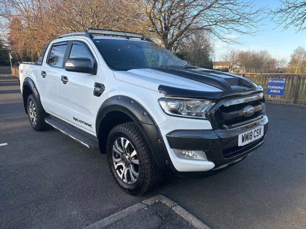 Ford Ranger 3.2 Tdci Wildtrak Pickup Double Cab Aut White