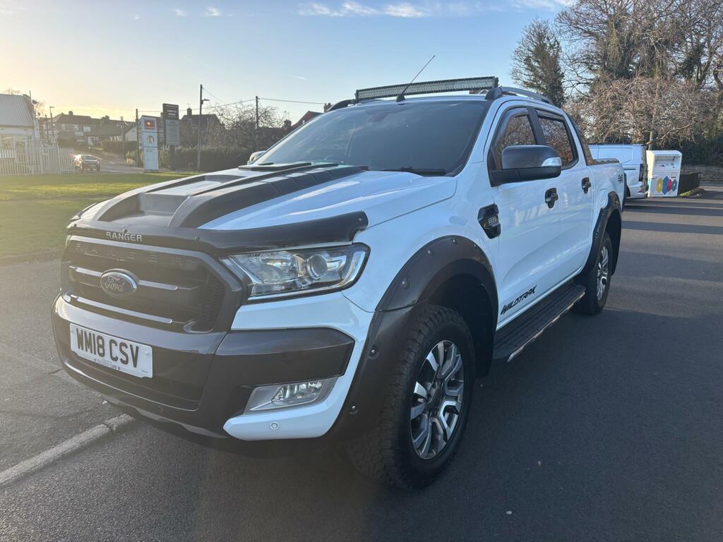 Ford Ranger 3.2 Tdci Wildtrak Pickup Double Cab Aut WM18CSV White #3