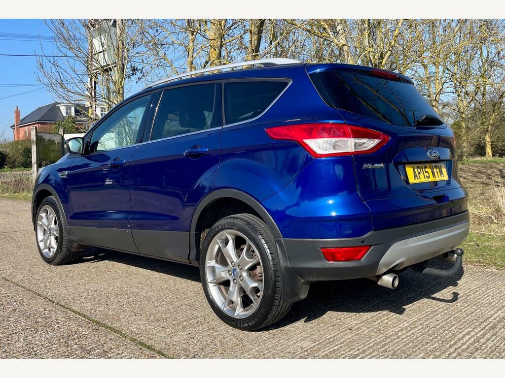 Ford Kuga 2.0 Tdci Titanium X Sport Awd Euro 6 S S AP15WTM Blue #4