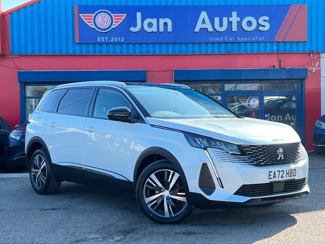 Peugeot 5008 2022 1.5 Bluehdi Allure Premium Eat Euro 6 Ss White