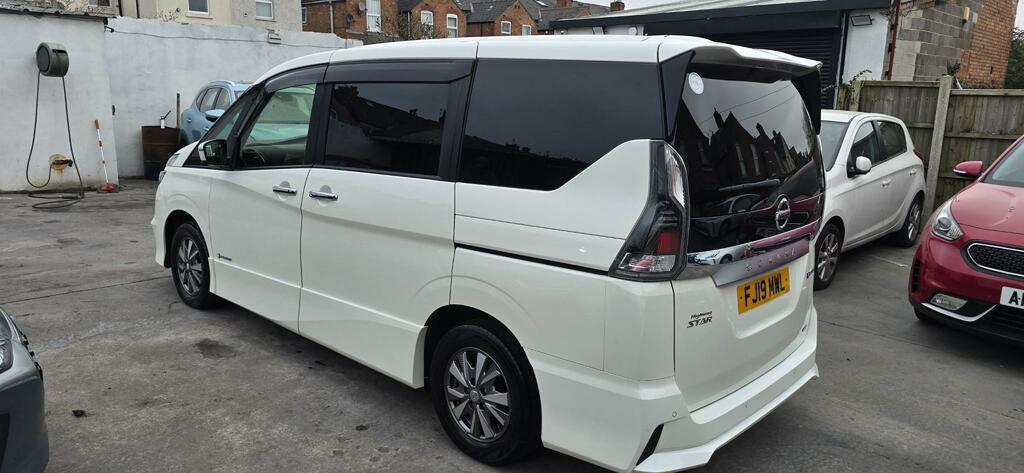Nissan Serena Hybrid E Power White #4