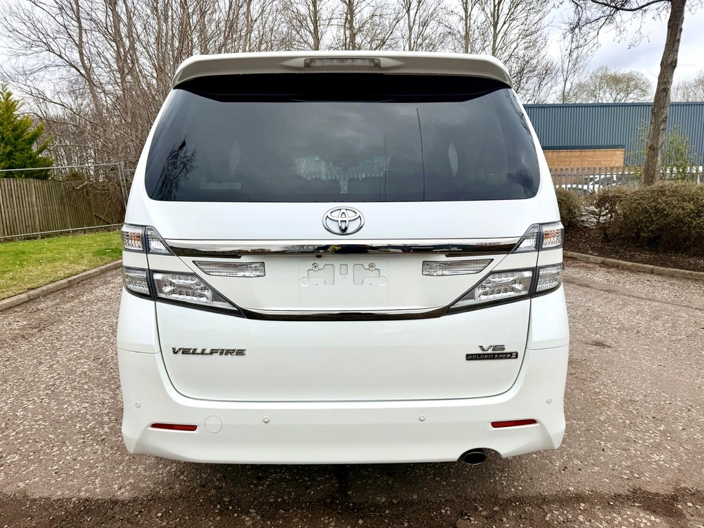 Toyota Vellfire Fresh Import Golden Eye 11 3.5 V6 7 Seats Mpv White #5