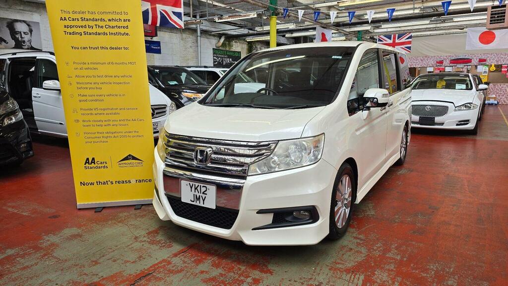 Honda StepWagon Mpv 2.0 Spada P Doors Camera Key Less 20121 White #2