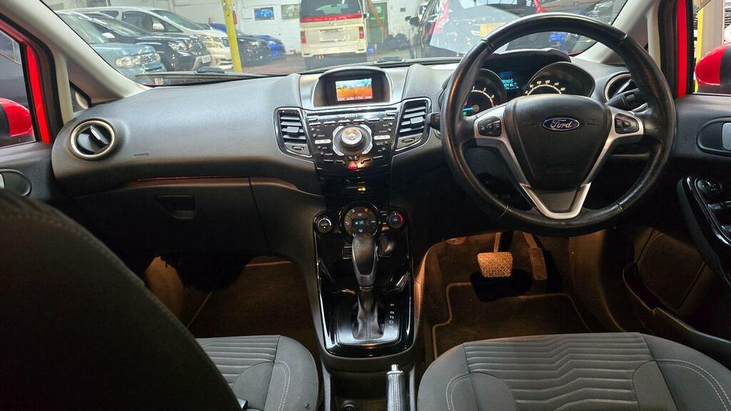 Ford Fiesta Hatchback 1.0T Ecoboost Zetec Powershift Euro 5 JCF1983 Red #3