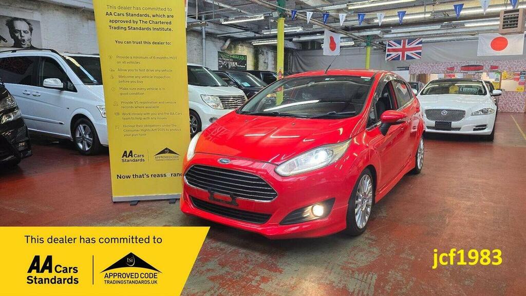 Ford Fiesta Hatchback 1.0T Ecoboost Zetec Powershift Euro 5 Red