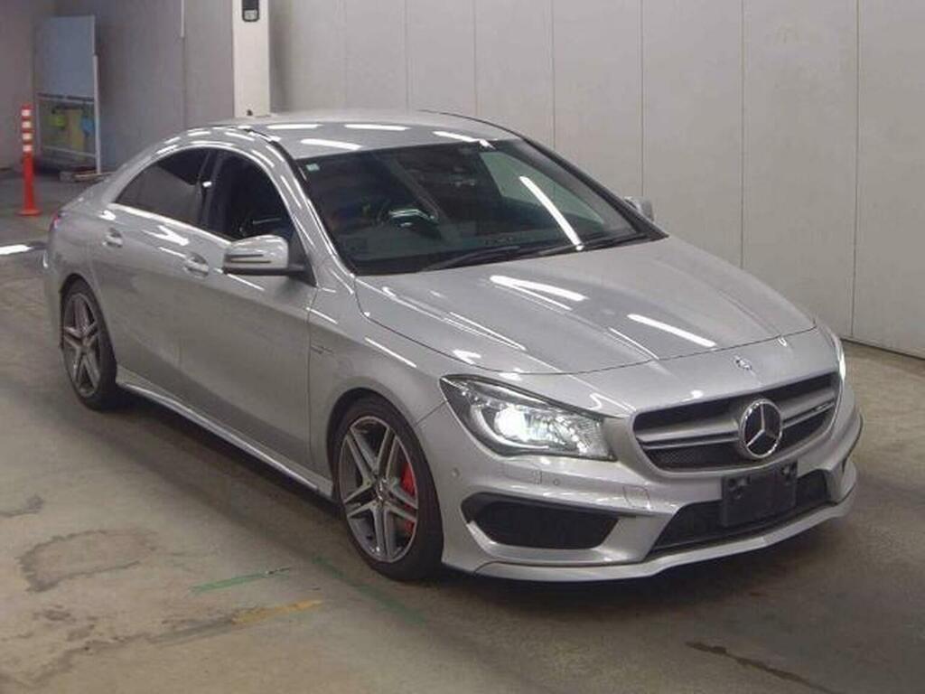 Mercedes-Benz CLA Class Saloon 2.0 Cla45 Amg Coupe Spds Dct 4Matic Euro 6 Silver #2