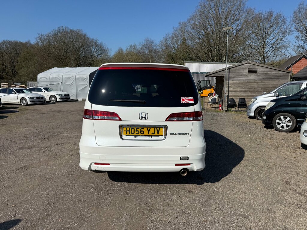 Honda Elysion R1 2.4 I-vtec White #4