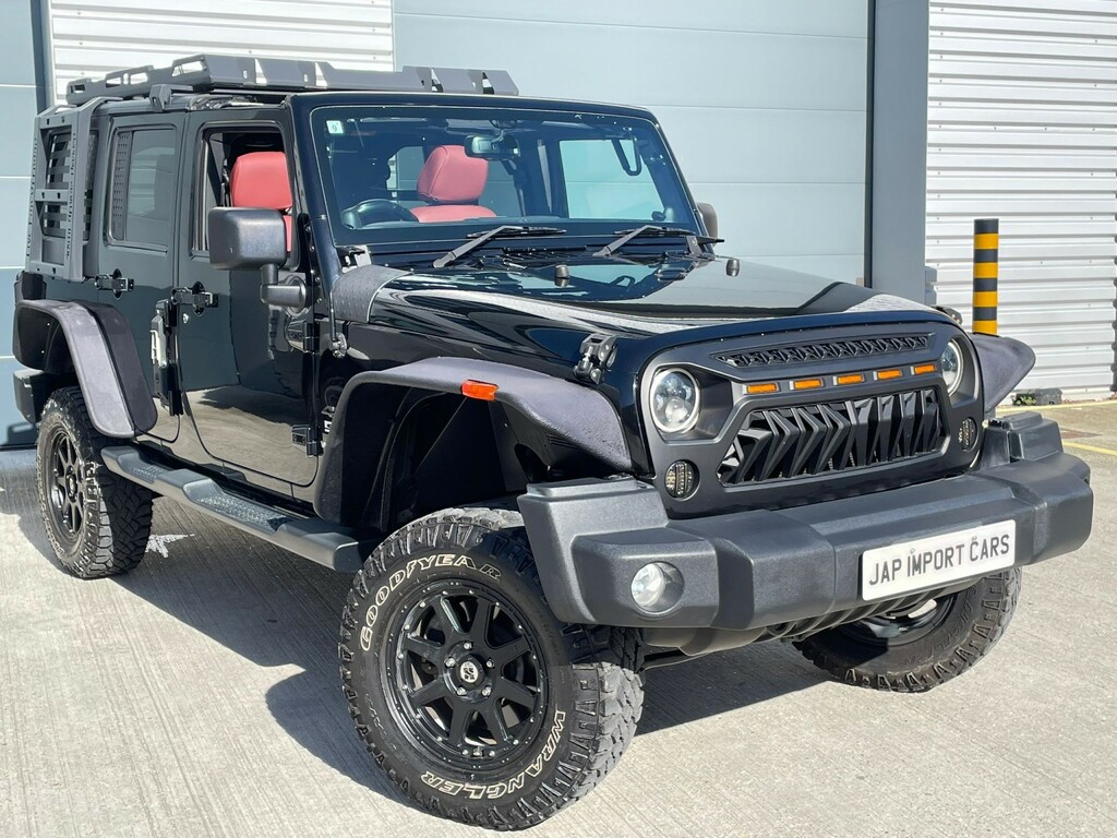 Jeep Wrangler 3.6 V6 Sahara Sport Convertible With Har Black #2