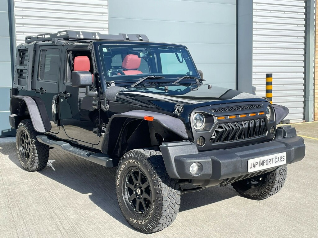 Jeep Wrangler 3.6 V6 Sahara Sport Convertible With Har Black #6