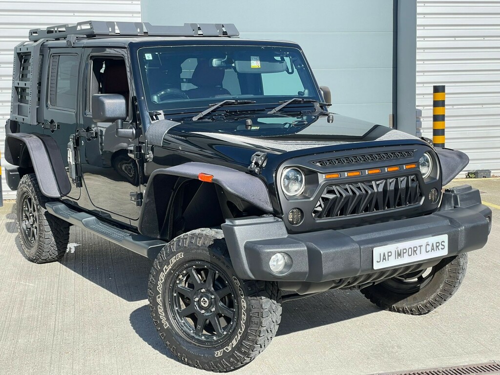 Jeep Wrangler 3.6 V6 Sahara Sport Convertible With Har Black #3