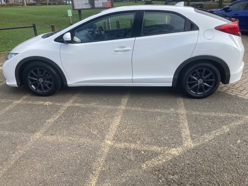 Honda Civic 1.4 I-vtec Se White #2