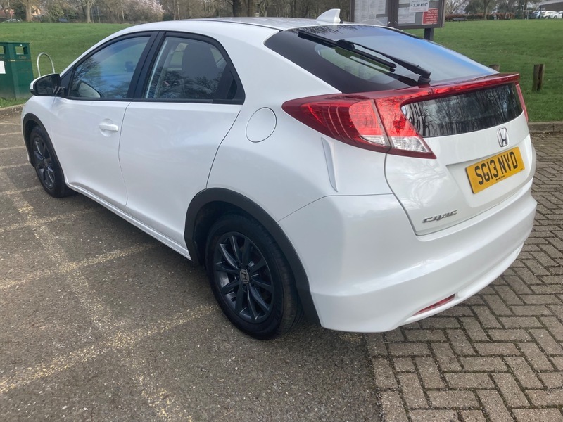 Honda Civic 1.4 I-vtec Se White #3