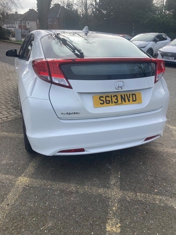 Honda Civic 1.4 I-vtec Se White #5
