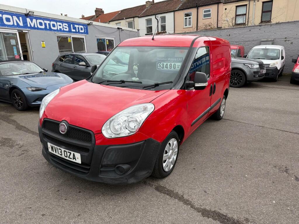 Fiat Doblo Panel Van 1.3 Jtd Multijetii 16V Maxi L2 H1 2 Red #6