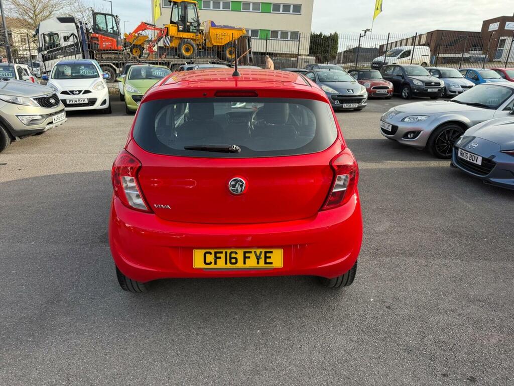 Vauxhall Viva Hatchback 1.0I Se Euro 6 201616 CF16FYE Red #4