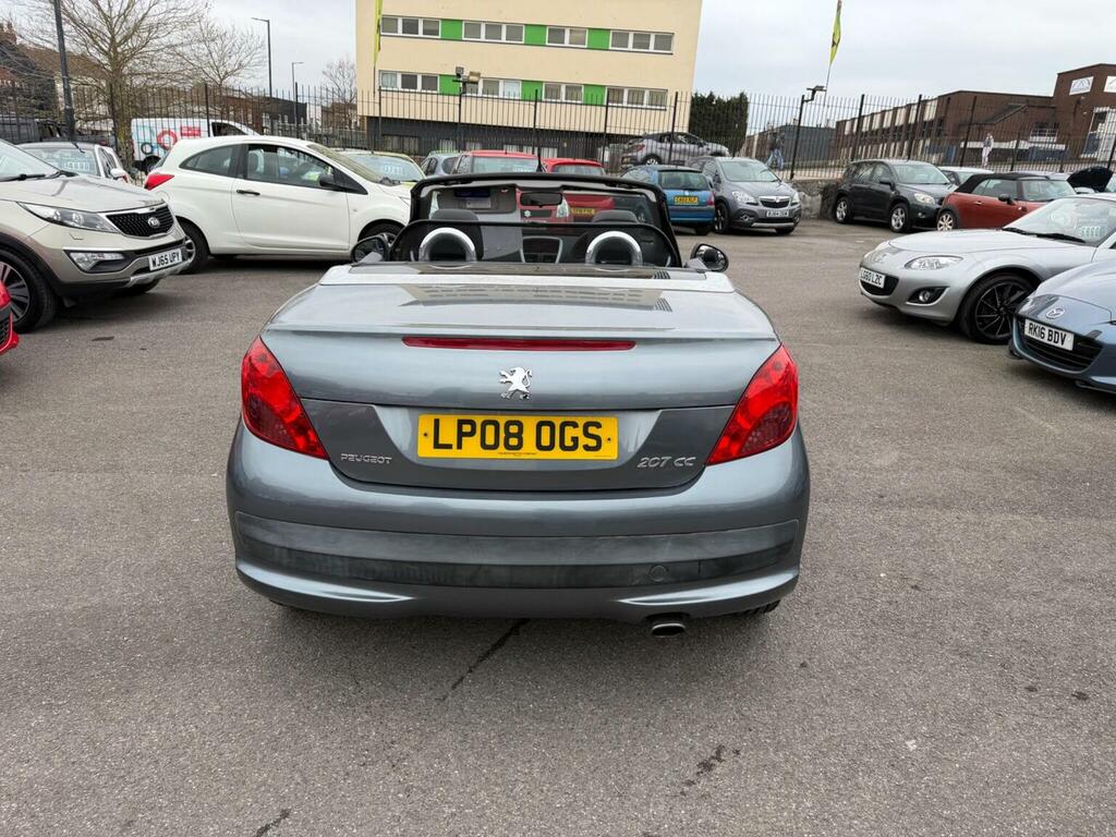Peugeot 207 CC Convertible 1.6 16V Sport 200808 Grey #4