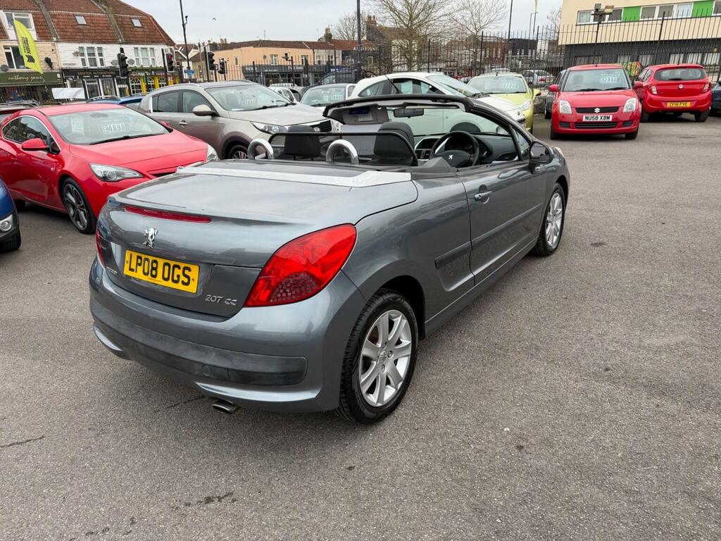 Peugeot 207 CC Convertible 1.6 16V Sport 200808 Grey #3
