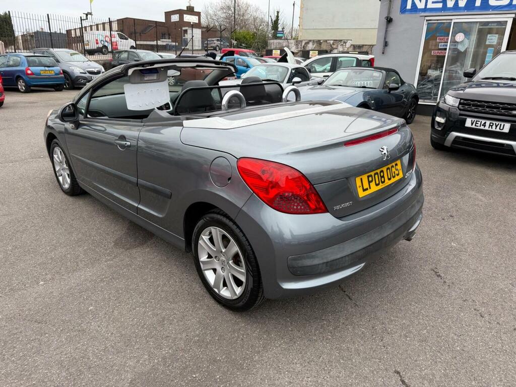 Peugeot 207 CC Convertible 1.6 16V Sport 200808 Grey #5