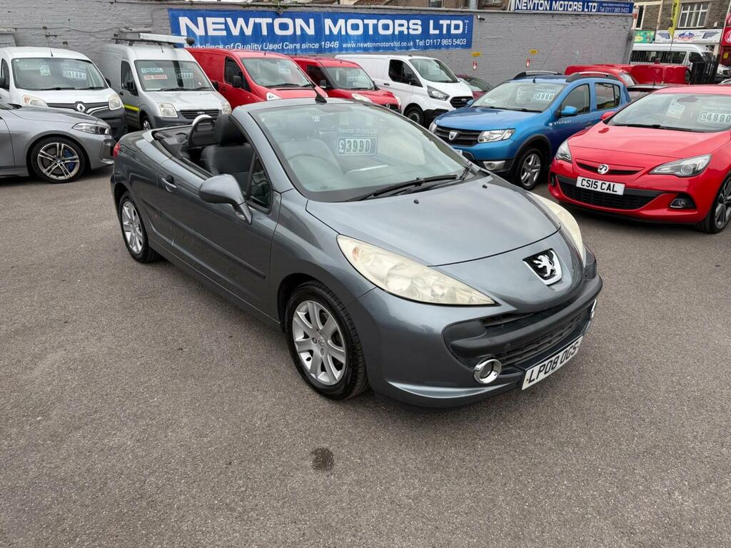 Peugeot 207 CC Convertible 1.6 16V Sport 200808 Grey