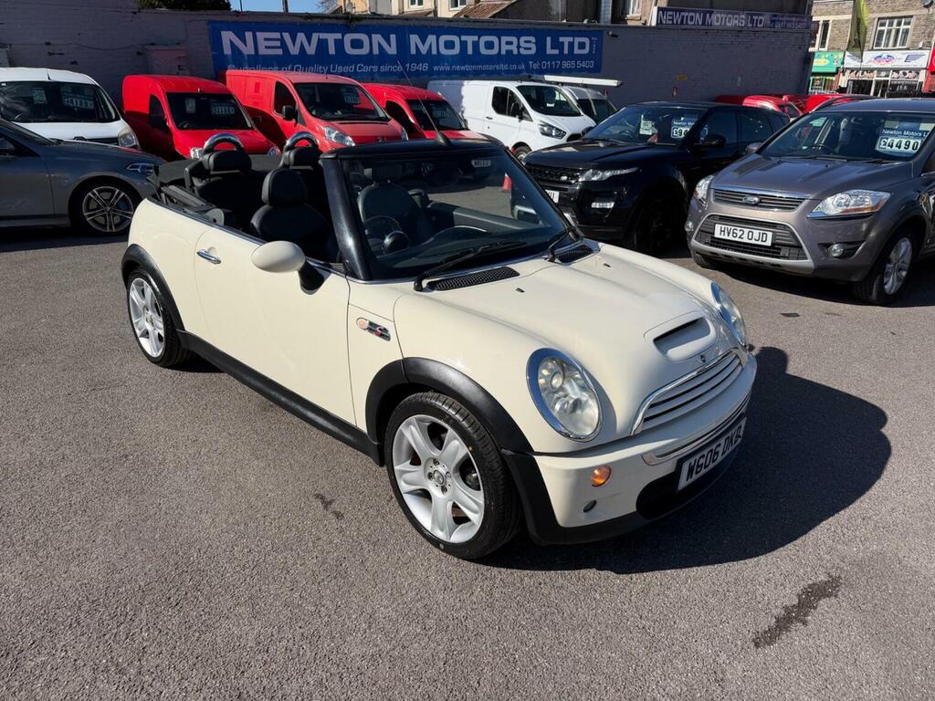 Mini Convertible Convertible 1.6 Cooper S Euro 4 200606 White