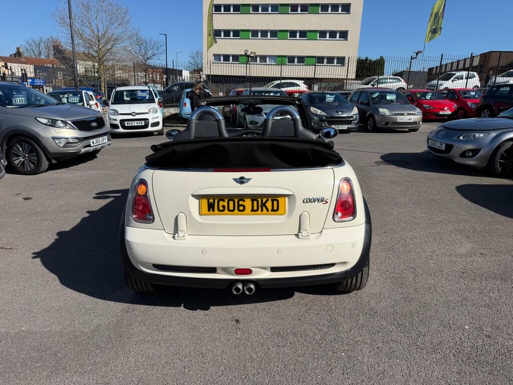 Mini Convertible Convertible 1.6 Cooper S Euro 4 200606 White #3