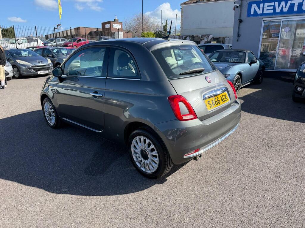 Fiat 500 Hatchback 1.2 Lounge Euro 6 Ss 201666 Grey #5