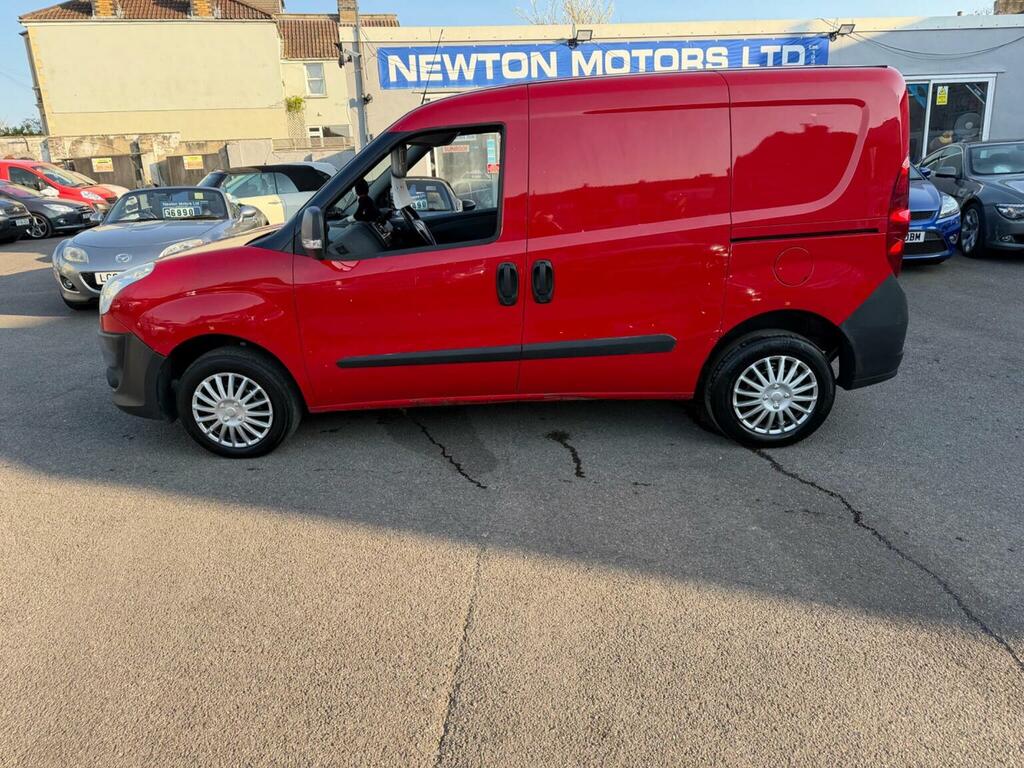 Fiat Doblo Panel Van 1.3 Jtd Multijetii 16V Maxi L2 H1 2 Red #6