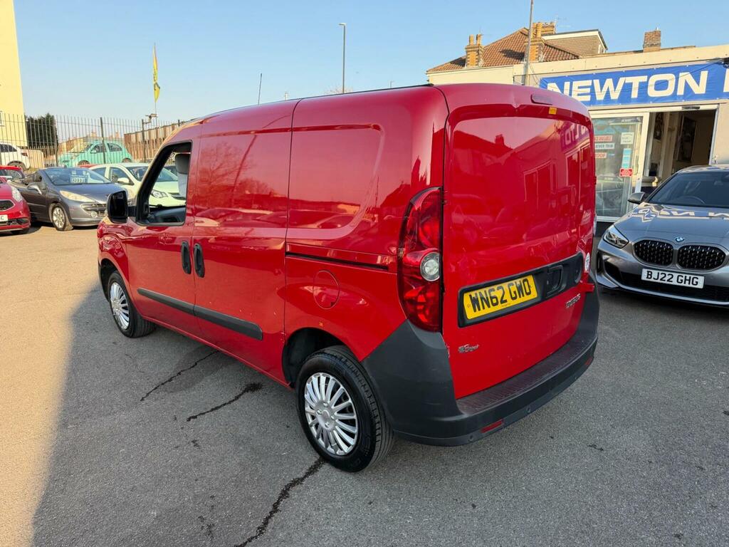 Fiat Doblo Panel Van 1.3 Jtd Multijetii 16V Maxi L2 H1 2 Red #5