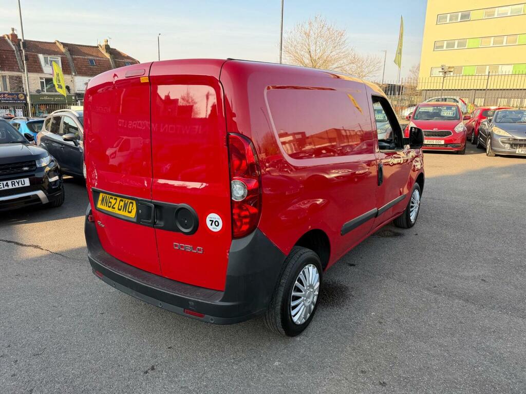 Fiat Doblo Panel Van 1.3 Jtd Multijetii 16V Maxi L2 H1 2 Red #3
