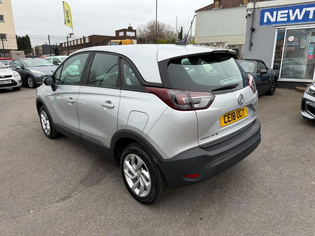 Vauxhall Crossland X Suv 1.2 Turbo Ecotec Gpf Se Euro 6 Ss 2018 CE18UCT Silver #5