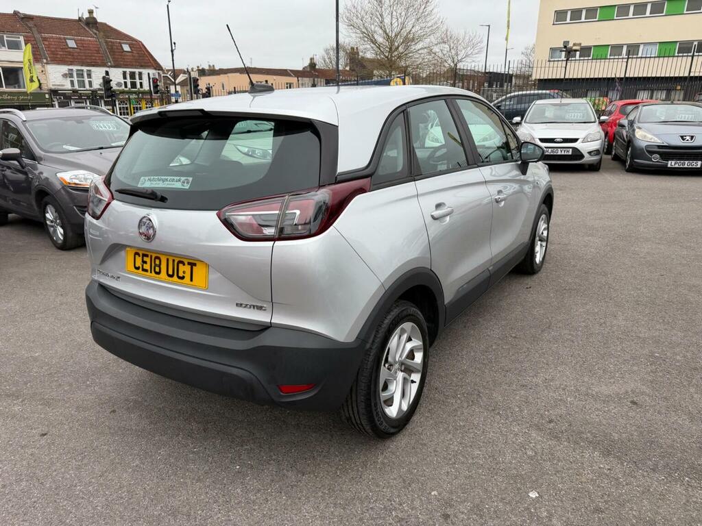 Vauxhall Crossland X Suv 1.2 Turbo Ecotec Gpf Se Euro 6 Ss 2018 CE18UCT Silver #3