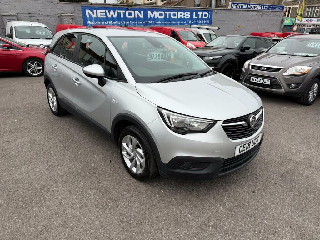 Vauxhall Crossland X Suv 1.2 Turbo Ecotec Gpf Se Euro 6 Ss 2018 Silver