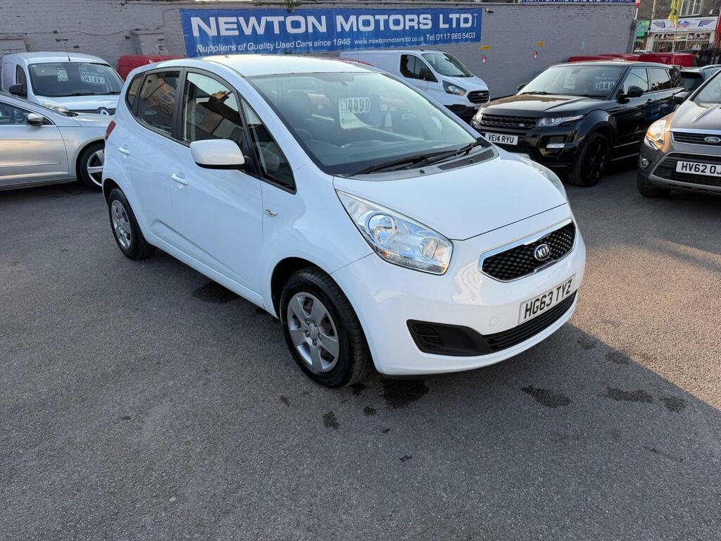 Kia Venga Mpv 1.4 Ecodynamics 1 Air Euro 5 Ss 20146 White