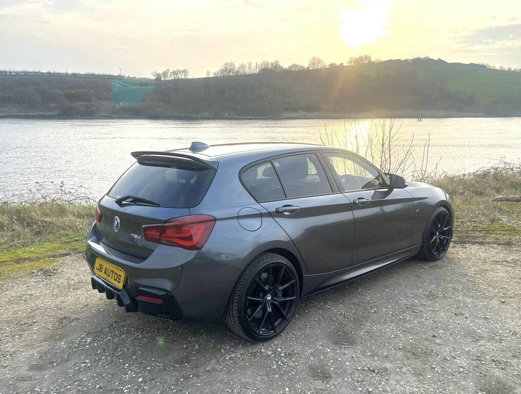 BMW 1 Series 116D M Sport Shadow Edition YK18RFG Grey #3