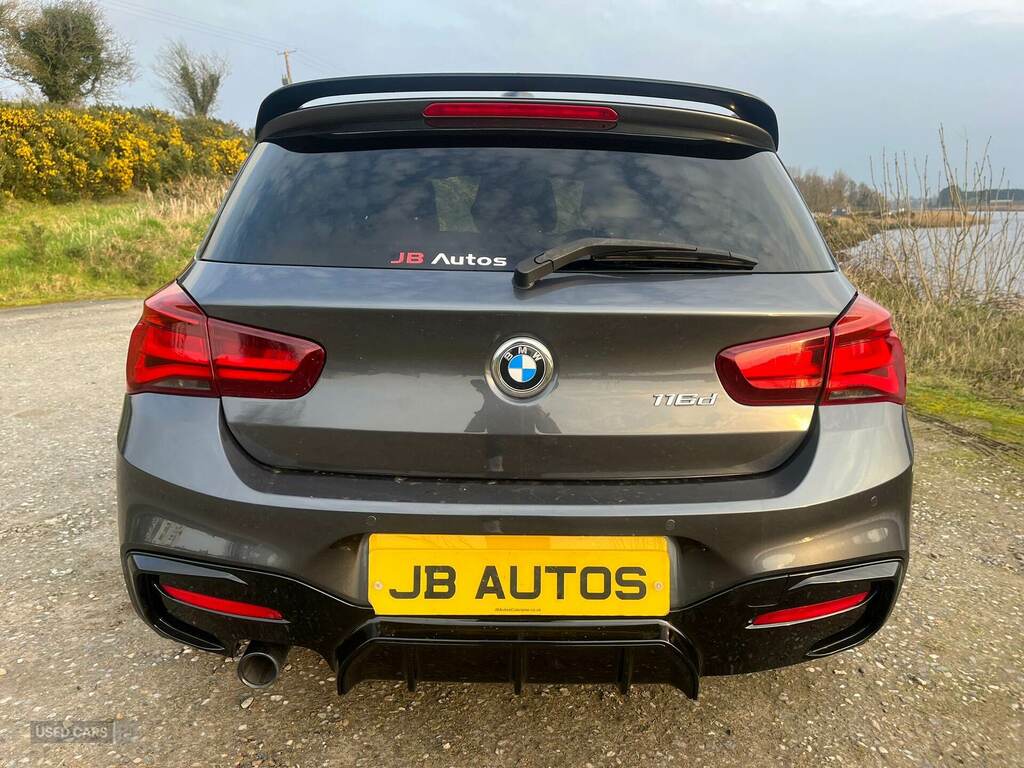 BMW 1 Series 116D M Sport Shadow Edition YK18RFG Grey #4
