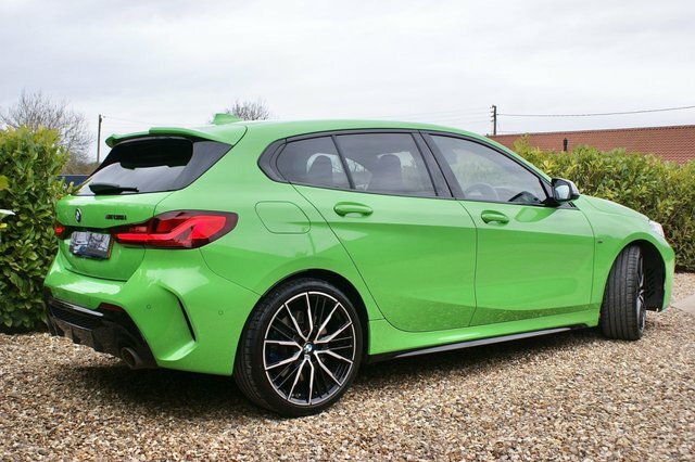BMW 1 Series 2.0 M135i Hatchback Xdrive Euro 6 AJ24PVP Green #3