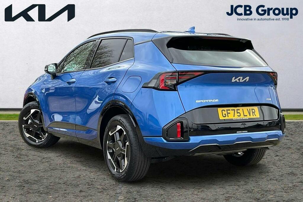 Kia Sportage 1.6 T Gdi Gt Line Suv Blue #3
