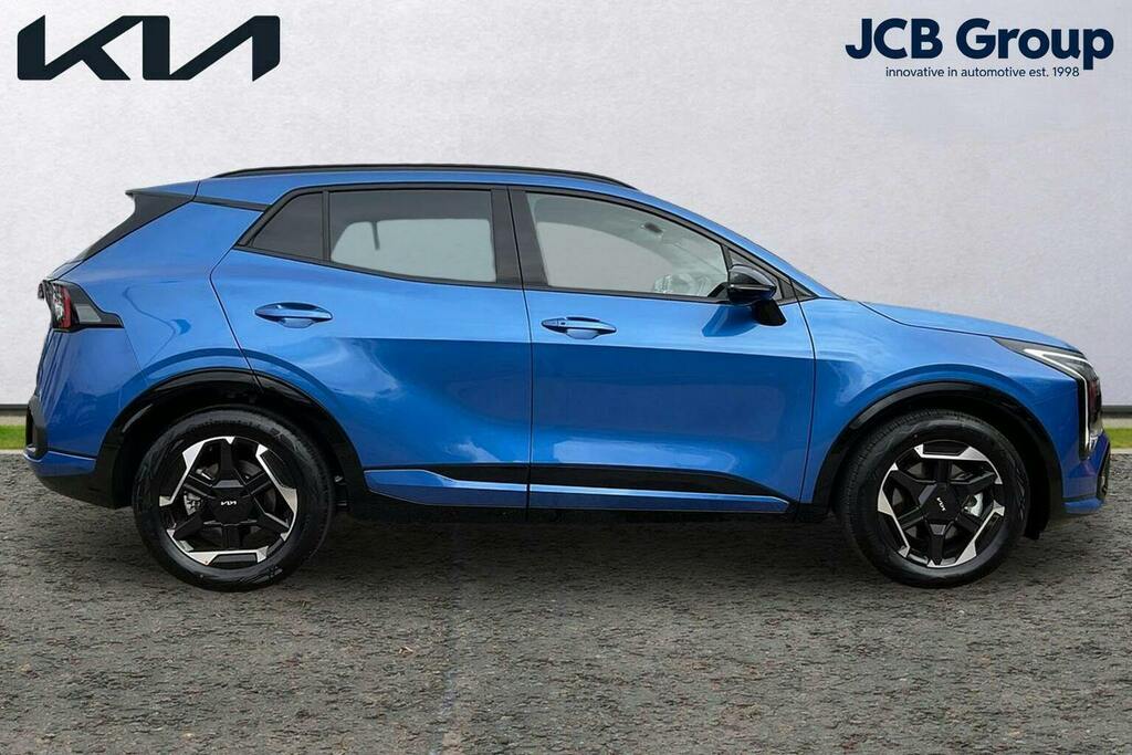 Kia Sportage 1.6 T Gdi Gt Line Suv Blue #4