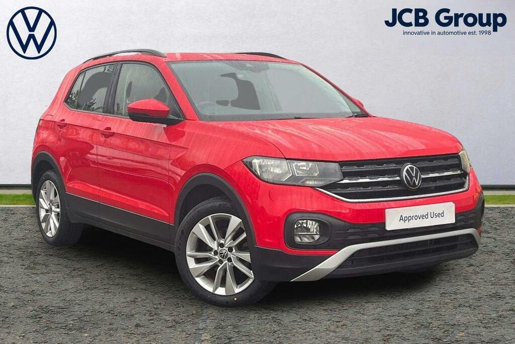 Volkswagen T-Cross 1.0 Tsi Se Suv Dsg Red